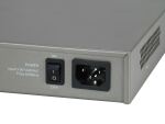 LevelOne 20-Port-L3-Managed-Gigabit-Switch, 12 x 10GbE SFP+, 8 x Gigabit RJ45, Redundantes Netzteil