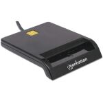 Manhattan USB 2.0 Smartcard-Lesegerät, USB-A-Stecker, Chipkartenleser, extern