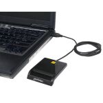 Manhattan USB 2.0 Smartcard-Lesegerät, USB-A-Stecker, Chipkartenleser, extern