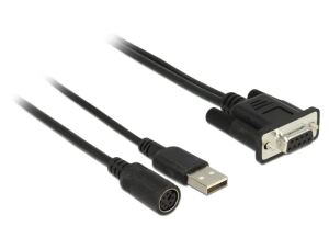 GPS Anschlußkabel Navilock MD6 -> D-SUB 9 + 1x USB Typ A