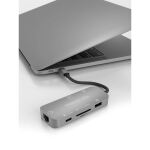 Terratec Connect C8 USB 2.0 Type-C Grau