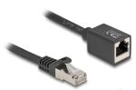 DeLOCK 90309 Netzwerkkabel Schwarz 2 m Cat6a S/FTP (S-STP)