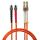 Lindy 46492 InfiniBand/Glasfaserkabel 3 m LC ST Orange