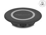 DELOCK Wireless Charger 15 W für Tischeinbau schwarz