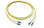 Alcasa LW-902LC InfiniBand/Glasfaserkabel 2 m LC Gelb
