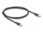 DELOCK USB 2.0 Kabel USB Typ-C St > St PD 3.0 60W 1m schwarz
