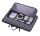 TROIKA IPC70/GY Laptoptasche 33 cm (13") Trolley-Koffer Grau