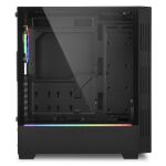 Sharkoon RGB LIT 100 Midi Tower Schwarz