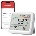 SwitchBot Meter Pro (CO2 Monitor) Weiß LCD Akku