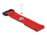 DeLOCK Klett-Kabelbinder mit Schlaufe und...