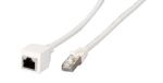EFB Elektronik K5546WS.1 Netzwerkkabel Weiß 1 m Cat6a S/FTP (S-STP)