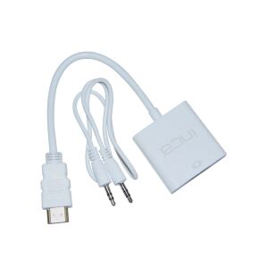 INCA Adapter IHTVJ-7TB HDMI > VGA St. USB Audio, 1080P, retail