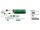 DELOCK Riser Karte M.2 Key B+M > PCI Express x16 30cm USB