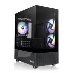 Thermaltake View 170 TG ARGB Micro Micro Tower Schwarz