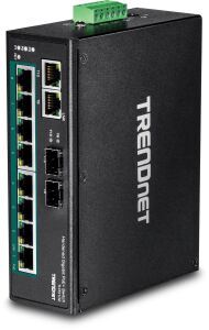 Trendnet TI-PG102 Netzwerk-Switch Unmanaged Gigabit Ethernet (10/100/1000) Power over Ethernet (PoE) Schwarz