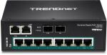 Trendnet TI-PG102 Netzwerk-Switch Unmanaged Gigabit Ethernet (10/100/1000) Power over Ethernet (PoE) Schwarz