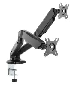 ICY BOX IB-MS304-T, Monitorständer mit Tischhalterung für zwei Monitore bis zu 32’’ (81 cm)
