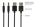 Alcasa 2510-AL005S USB Kabel USB 2.0 1,8 m USB A USB C/Lightning 0,48 Gbit/s 12 W Graphit
