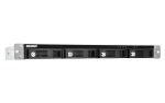 QNAP TR-004U Speicherlaufwerksgehäuse HDD / SSD-Gehäuse Schwarz, Grau 2.5/3.5"