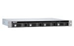QNAP TR-004U Speicherlaufwerksgehäuse HDD / SSD-Gehäuse Schwarz, Grau 2.5/3.5"